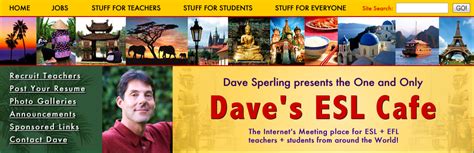 12 Expert Tips For Mastering English At Dave's Esl Cafe Quickly