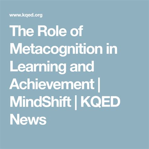 14 Expert Guidelines For Applying Metacognitive Role In Terminology Education Successfully