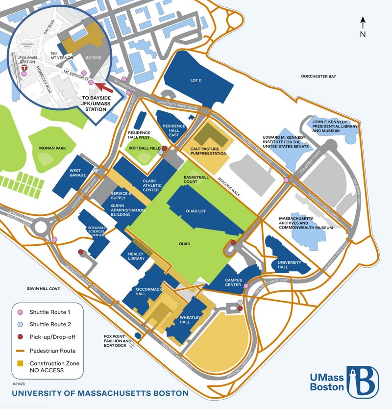 17 Complete Solutions For Simplifying The Umass Boston Campus Map