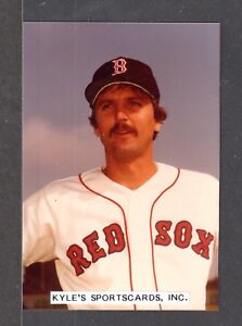 1983 Glenn Hoffman Red Sox Unsigned 3 3 8 X 5 Original Color Snapshot