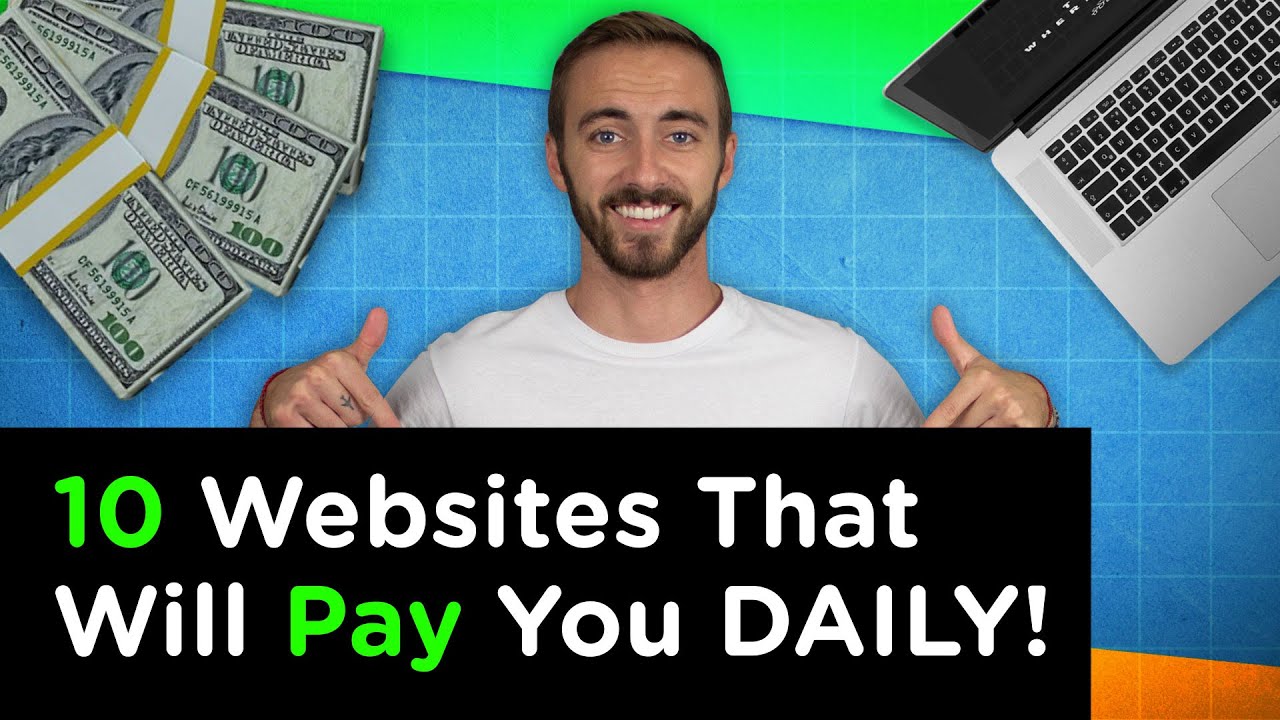 8 Legit Websites That Will Pay You Daily Easy Work From Home Jobs No