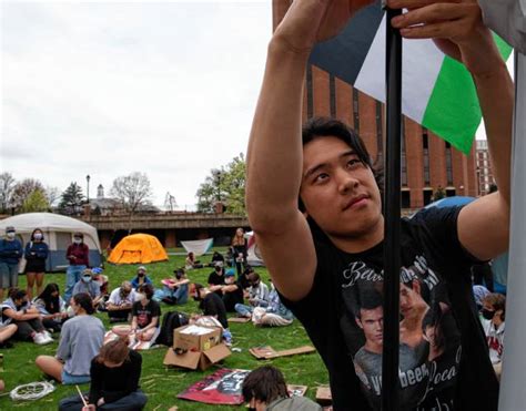 Amherst Bulletin Pro Palestinian Encampment Disperses At Umass But