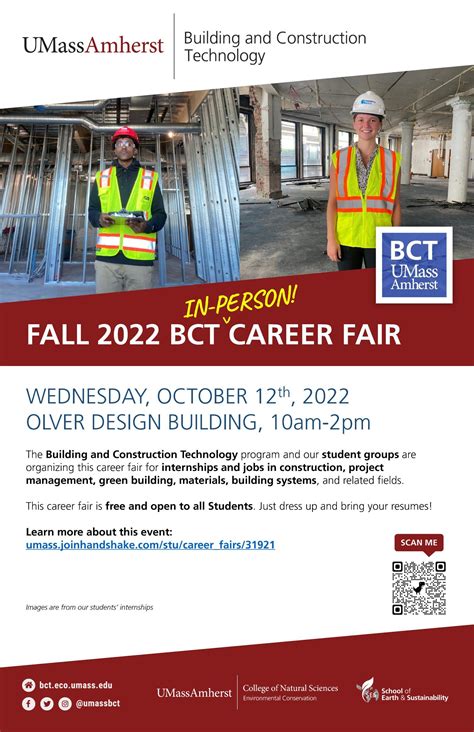 Bct Fall 2022 Career Fair Building And Construction Technology