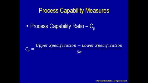 Capability Index Calculation