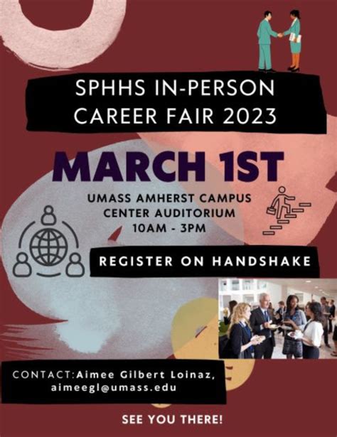 Check Out Umass Amherst S Sphhs In Person Career Fair Collaborative