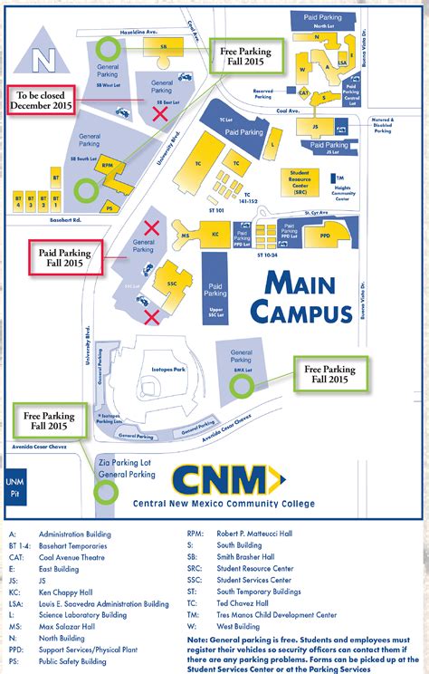 Cnm Main Campus Map What Is A Map Scale