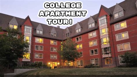 College Dorm Tour Umass Amherst North Apartments Youtube