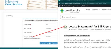Credit Card Payment Quickpay From Patient Portal Practicesuite Help