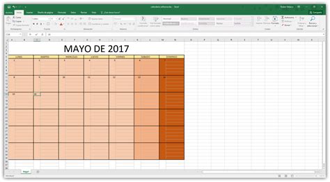 El Poder De La Organizaci N Creando Un Calendario Anual En Excel