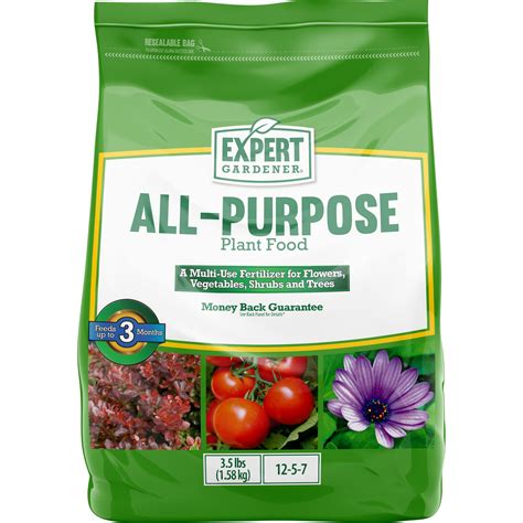 Expert Gardener All Purpose Plant Food Fertilizer 12 5 7 3 5 Lbs