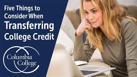 Five Things To Consider When Transferring College Credit Youtube