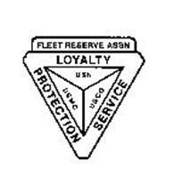 Fleet Reserve Assn Loyalty Service Protection Usn Uscg Usmc Trademark