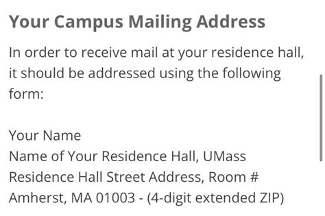 How To Change Umass Amherst Mailing Address For Faculty And Staff Members