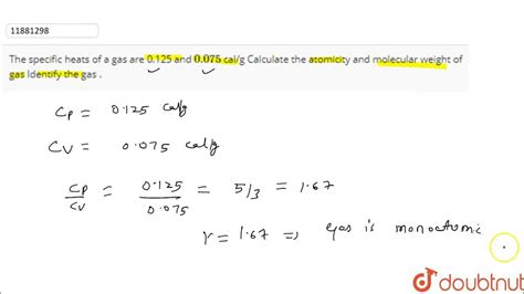 How To Determine Helium Specific Heat Ratio For Ideal Gas Behavior