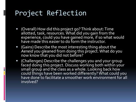 How To Produce A High Quality Sample Project Reflection In 2 Weeks 2025