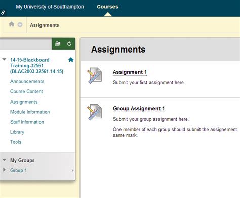 How To Submit A Blackboard Assignment For Students Elearning