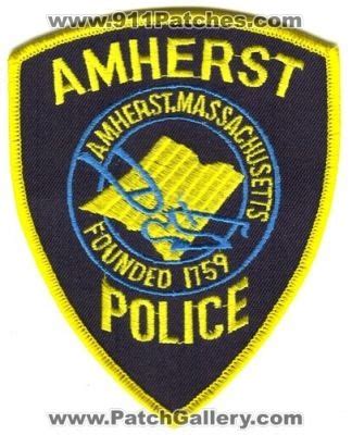 Massachusetts Amherst Police Massachusetts Patchgallery Com