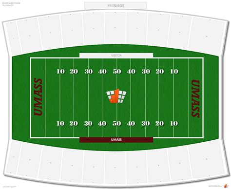 Mcguirk Alumni Stadium Umass Seating Guide Rateyourseats Com