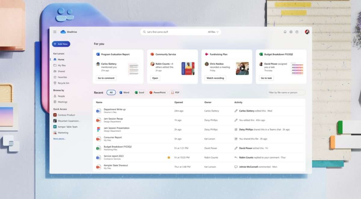 Microsoft Announces Improved Onedrive Web Experience With Visual And