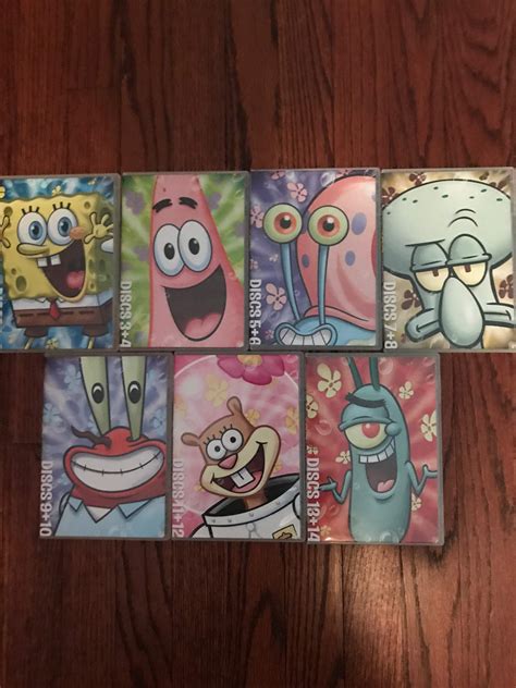 My Current Spongebob Dvd Collection