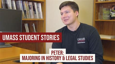 Peter Majoring In History And Legal Studies Umass Amherst Student