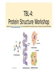 Protein Structure Workshops