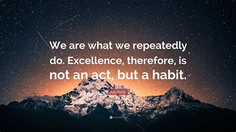 Quote Aristotle Excellence