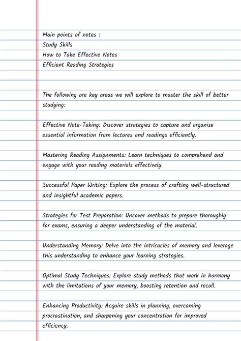 Solution Mastering University Reading And Note Taking Strategies