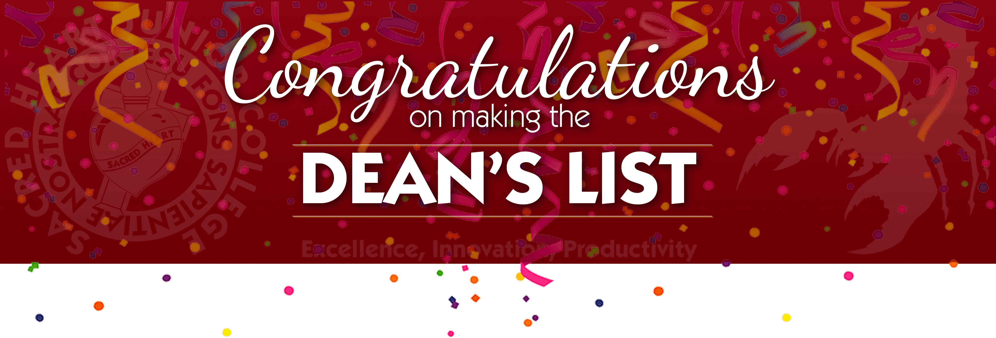 Spring Semester 2 2022 2023 Dean S List Sacred Heart Junior College