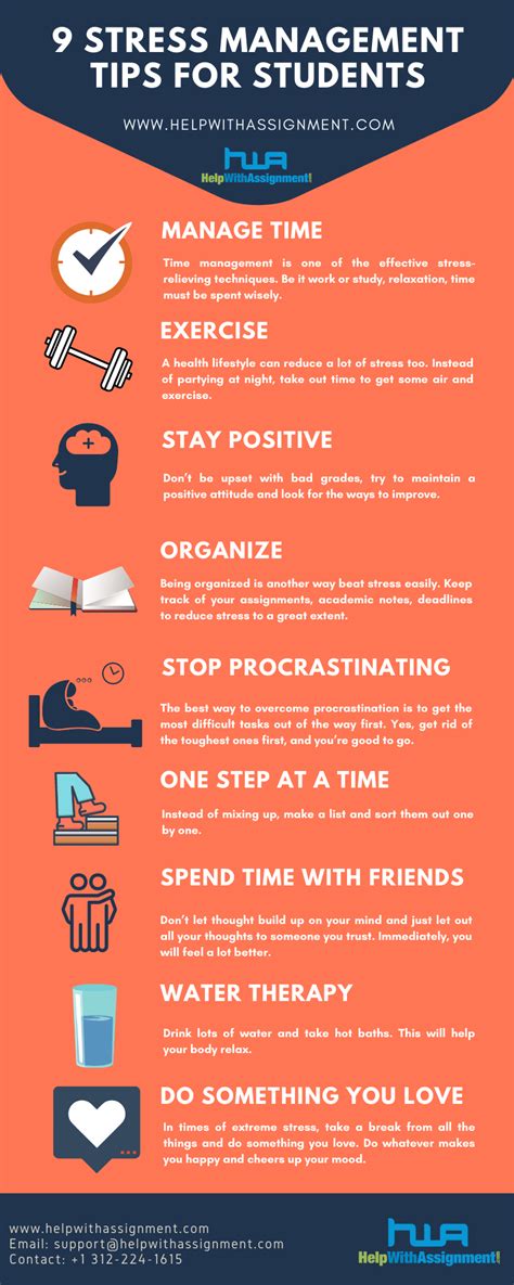 Stress Management Tips For Students By Helpwithassignment Help Medium