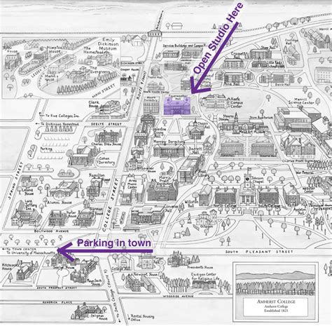 Ub Amherst Campus Map