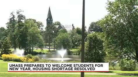 Umass Addresses On Campus Housing Ahead Of Start Of Fall Semester