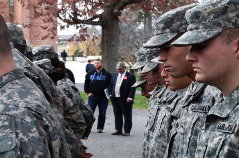 Umass Amherst Rotc Honors Veterans In Emotional Ceremony Amherst Wire