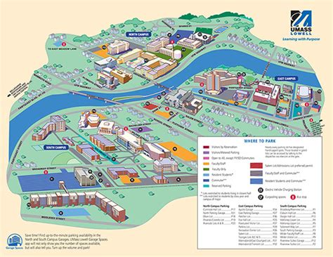 Umass Lowell Campus Map