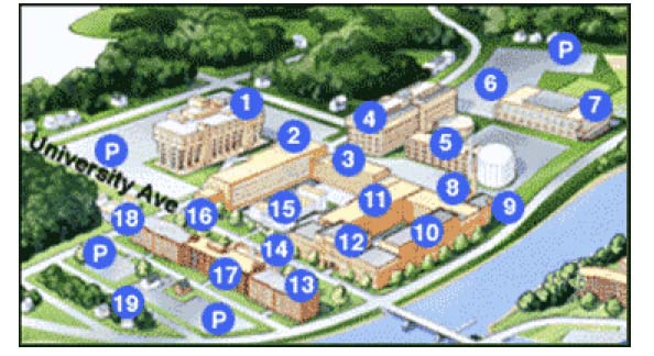 Uml North Campus Map Interactive Map