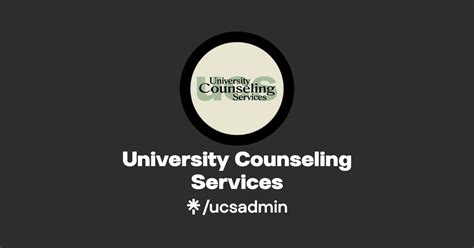 University Counseling Services Linktree