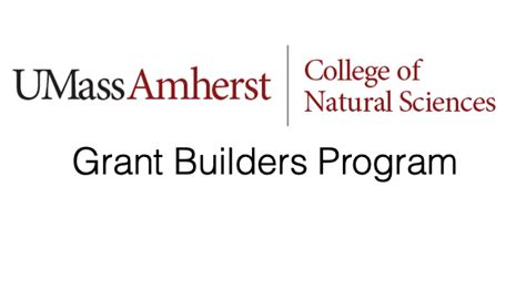 Webinar Rapid Proposal Development Umass Amherst