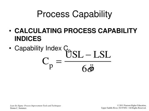 What Is The Capability Index Formula For Process Control In 2025?