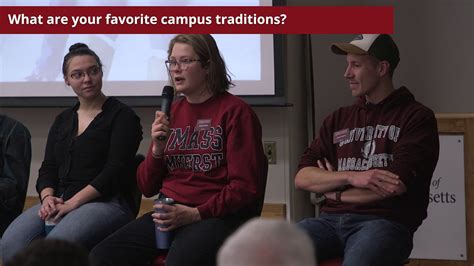 What Is Your Favorite Umass Tradition Umass Amherst Transfer Student Information Panel Youtube