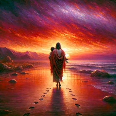 Where Does Jesus And The Footprints Appear In The Bible And Why Important