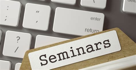 Why You Should Attend Seminars Lucidica It Support Blog